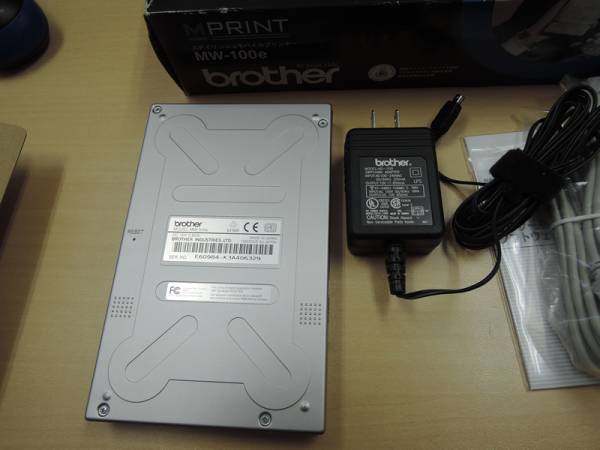 brother MPRINT MW-100e モバイルプリンター 感熱紙①(プリンタ