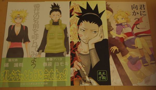 シカテマ シカマル テマリ 同人誌３冊セット Naruto 売買されたオークション情報 Yahooの商品情報をアーカイブ公開 オークファン Aucfan Com