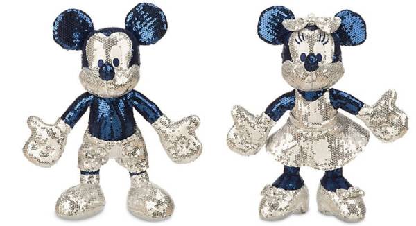 格安!ディズニーランド 60周年 スパンコール ミッキー & ミニー