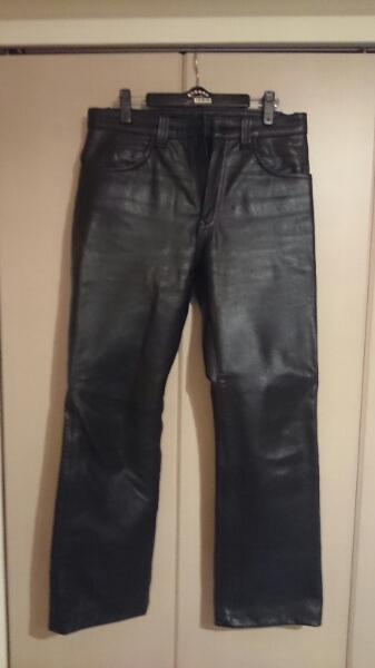 イージーライダース ブーツカット レザーパンツ_1