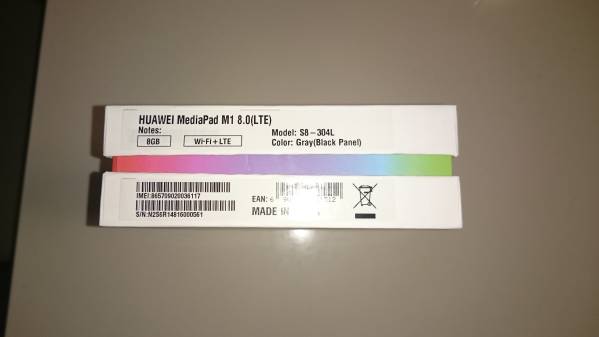 HUAWEI MediaPad M1 8.0(LTE) 【GRAY】中古美品_2