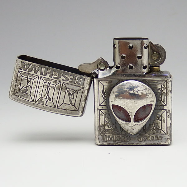 Zippo ジッポ BESCHWA ビシュワ 宇宙人 オイルライター(Zippo)｜売買 