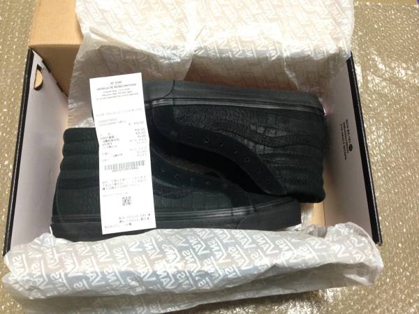 Wtaps Vans Vault OG Sk8-Hi LX 黒 27.5cm 新品 国内正規品