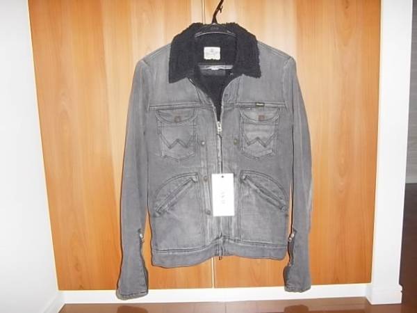 AKM デニムジャケット ボア ラングラー Ｍ ジージャン
