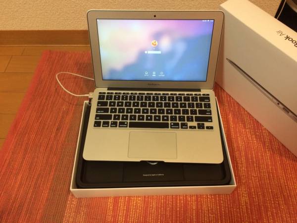 (ジャンク品)MacBook Air(11-inch，mid2012)memory 8GB(USキー)