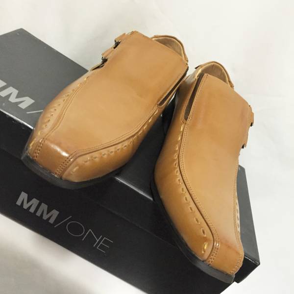 箱付新品 MM/One 高級 かっこいいビジネスシューズ 40
