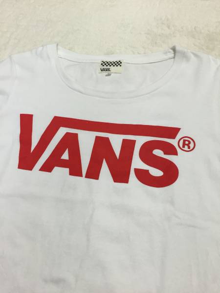 VANS Tシャツ レディース 白 S 中古
