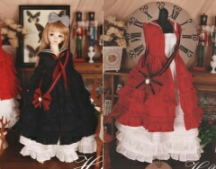 【SEN】セーラードレス紺 SDサイズ【USED】_1