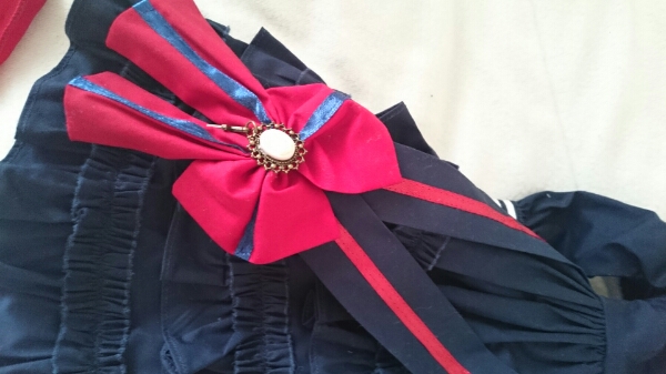 【SEN】セーラードレス紺 SDサイズ【USED】_3