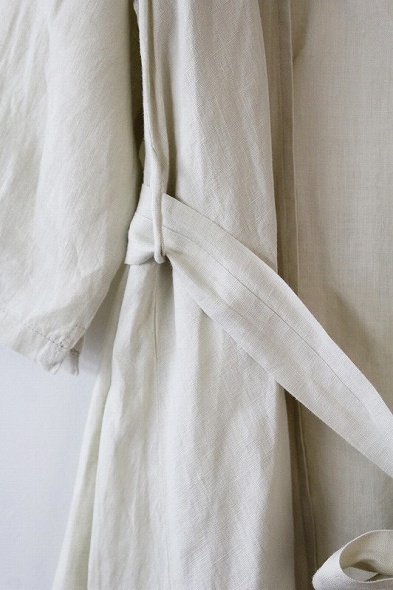 FLW フォグリネンワーク ルナコートL*ベージュ系羽織り