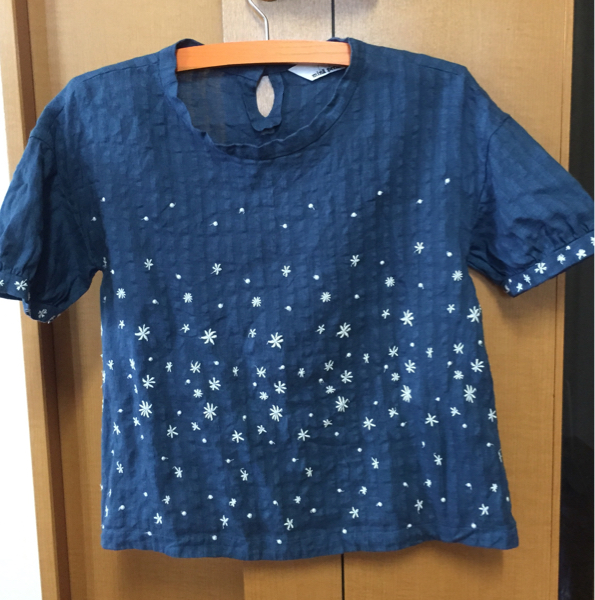 ミナペルホネンhoshi hanaブラウス36ホームウエア