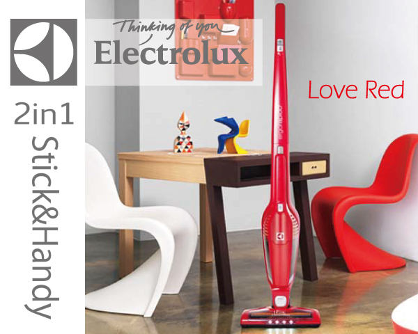 Electroluxエルゴラピード=ハンディ2in1サイクロン掃除機 ZB3003