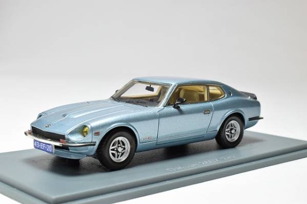 NEO 1/43 ダットサン 260Z 2+2 1975 ブルメタ ミニカー