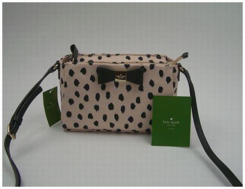 雑誌掲載！新品◆ケイトスペード リボン ショルダー バッグ 水玉