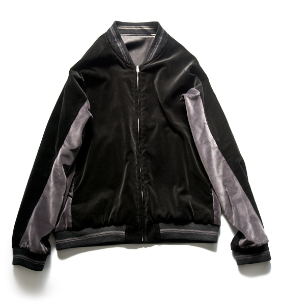 LAD MUSICIAN 17AW/マップ柄リバーシブルスカジャン/42 LAD MUSICIAN 17AW/マップ柄リバーシブルスカジャン/42 LAD MUSICIAN