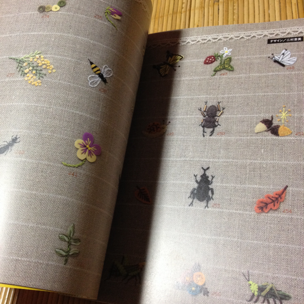 ワンポイント刺しゅう図案 365 刺繍 ハンドメイド 本_2