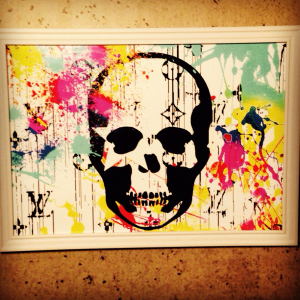 パロディポスター 額装済み　アート