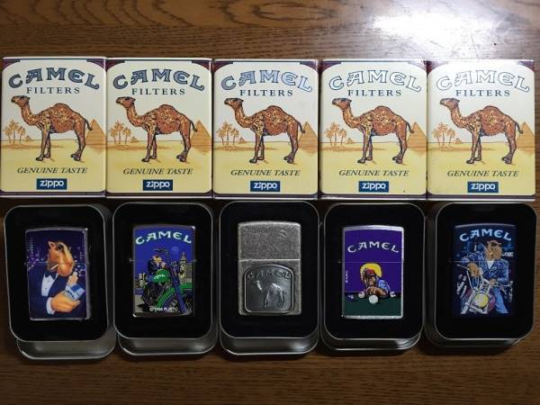 新品】ZIPPO キャメル(CAMEL) 5個セット