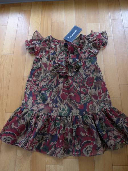 ラルフローレン 花柄ドレス ワンピース 3T/100cm　定価14500