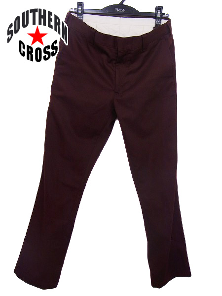 WACKO MARIA/ワコマリア【スリムパンツ】チノパン/ワインレッド