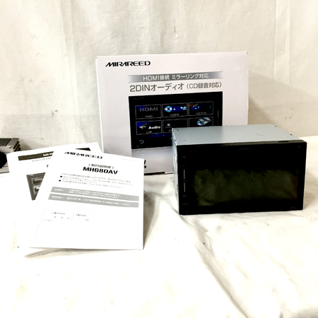 ミラリード MH680AV HDMI接続 DVD/CD録音 タッチパネル 6.8V MIRAREED