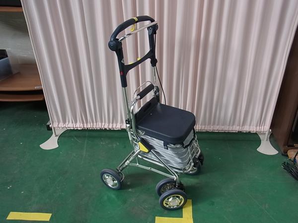 □【即決】Walking Stecky 幸和製作所 US002 シルバーカー 美品! 歩行