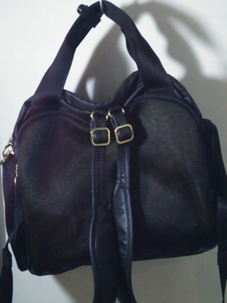 ◎カナナプロジェクト 2wayリュック/黒色/Kanana project/美品