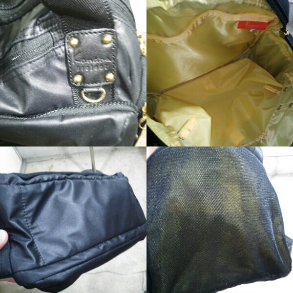 ◎カナナプロジェクト 2wayリュック/黒色/Kanana project/美品