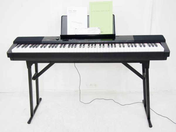 CASIO Privia PX-150BK 電子ピアノ 88鍵盤 ケース付き CASIO電子ピアノ PX150BK 専用ケース、スタンド付 手渡し限定】CASIO