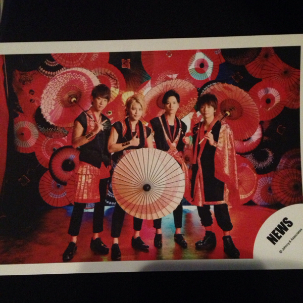 NEWS公式写真 KAGUYA 集合 【小山手越増田加藤】_1