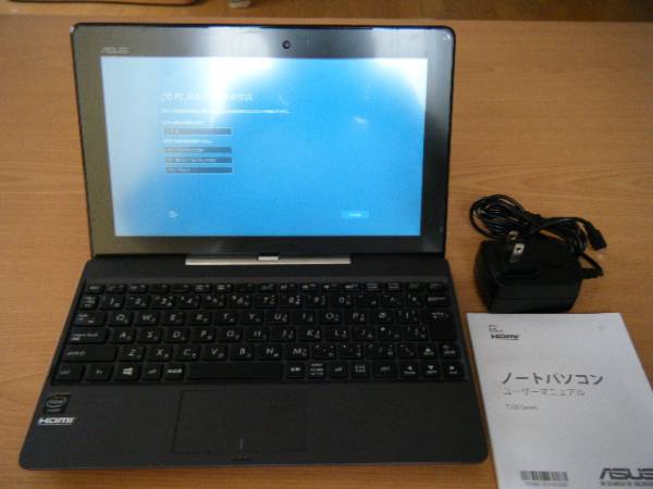 ASUS TransBook T100TA-DK532GS win10済 中古美品おまけ付き