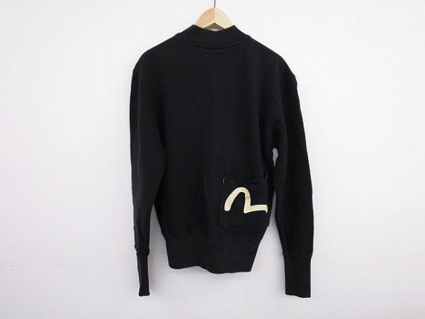 YAMANE ヤマネ ジップスウェット EVISU 40 黒 ak1511a
