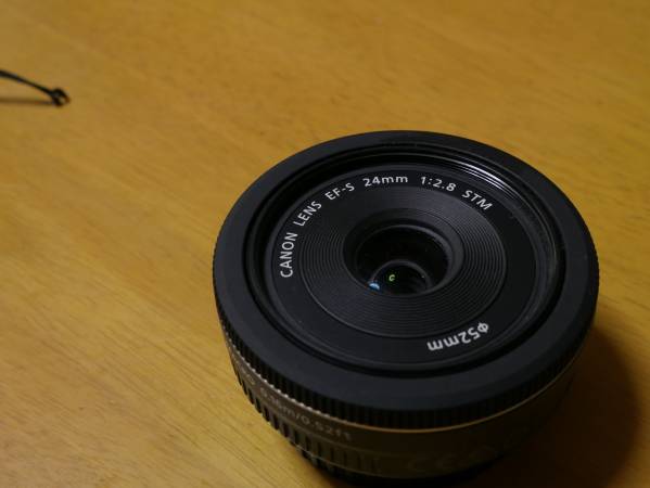 「美品」Canon EF-S 24mm F2.8 STM