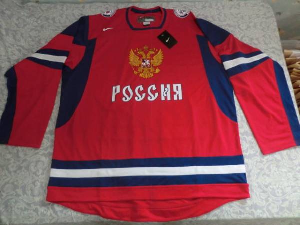 アイスホッケーシャツ　ロシア　(XXL）ナイキ　超レア UK357