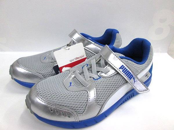 プーマ☆スピードモンスター☆359400☆マジック靴☆銀☆24㌢