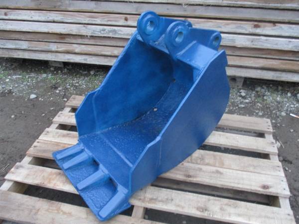 中古 バケット 青1 ピン径約38ｍｍ×取付幅約129ｍｍ