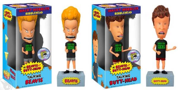 ファンコ ワッキーワブラー コミコン限定 ビーバス&バットヘッド