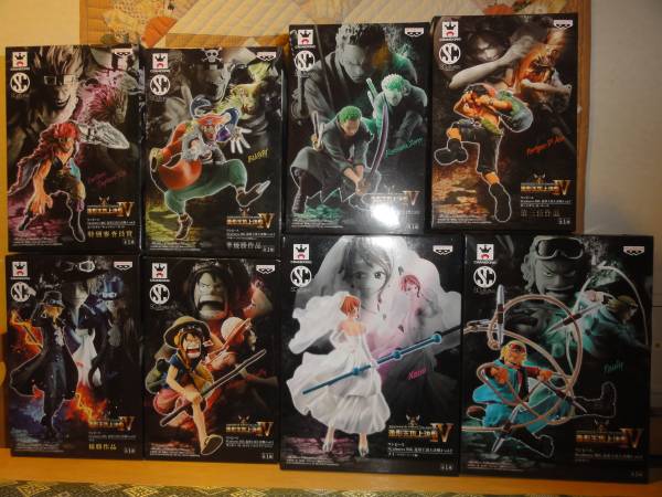 送料込【造形王頂上決戦Ⅳ】ワンピース フィギュア全８種セット