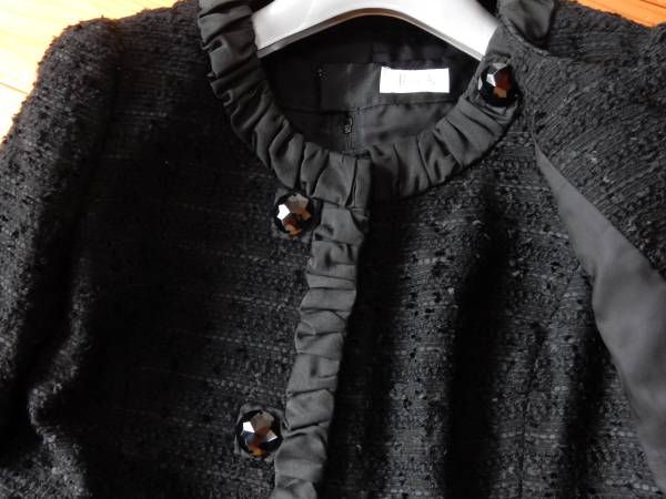 ハロッズ　ワンピーススーツ　黒　2　卒業式　入学式