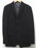 セオリー スーツ ウール 42 黒 3B ジャケット パンツ メンズ