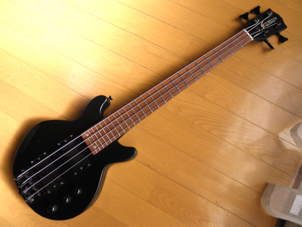 EDWARDS E-LP-50CM ミニギター レスポールカスタム アンプ内蔵