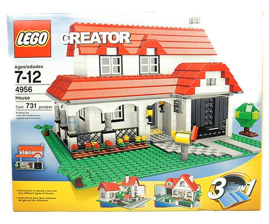 LEGO 4956 クリエイターハウス Creator House 絶版品S1629477