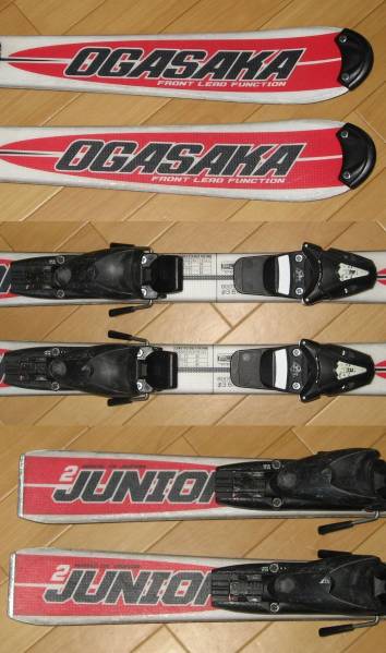 1円～★OGASAKA★Jr Ⅱ★110cm★チロリア BIN★WAX掛★USED②_2