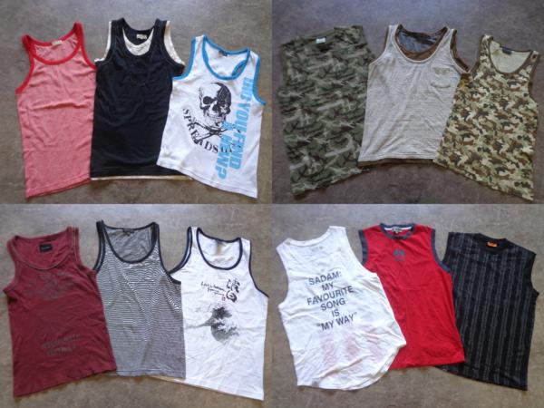 ●メンズ古着USEDタンクトップ福袋50枚セットベールフリマ●433