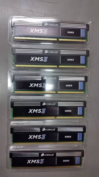 Corsair CMX8GX3M2A2000C9 PC3-16000 4GB 2枚組×3　計24GB_1