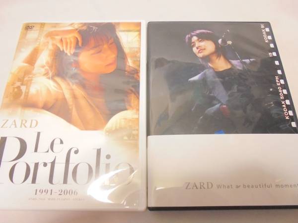 ZARD Le Portfolio What a beautiful moment DVD/訳あり品 【公式通販】