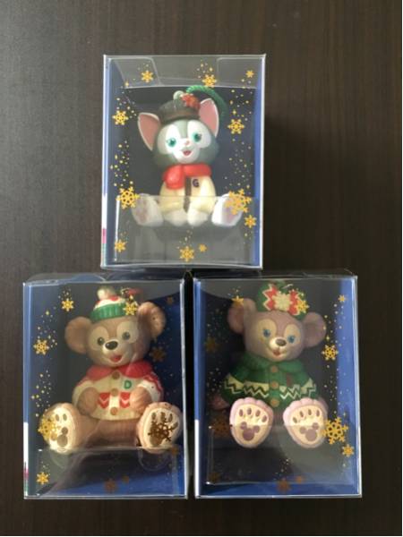 ディズニー ダッフィー クリスマス オーナメント セット 即決