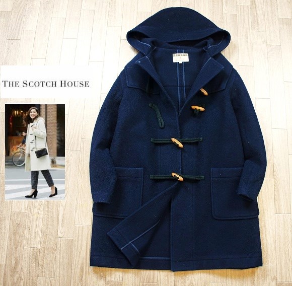 The Scotch houseスコッチハウスボーイフレンドダッフルコート95