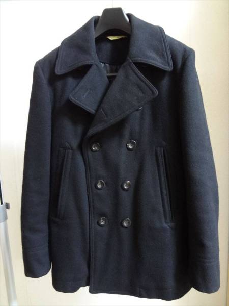 送料無料！【美品】JOURNAL　STANDARD　Pコート　Mサイズ　黒