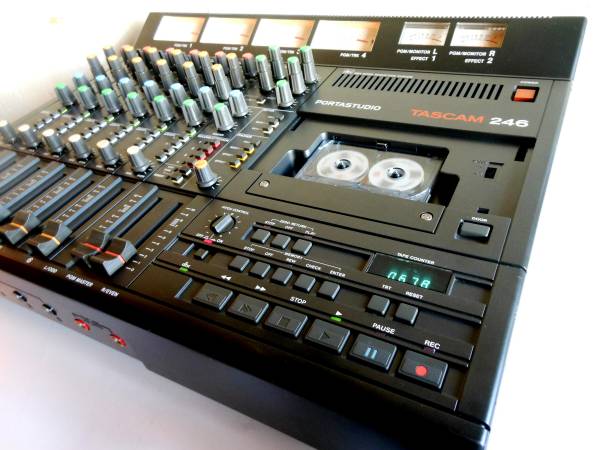 80ｓ　ビンテージ カセット MTR TASCAM 246 整備OH済 完動品